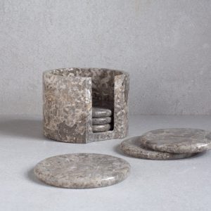 Marble Coasters (Grey)（大理石杯垫（灰色））